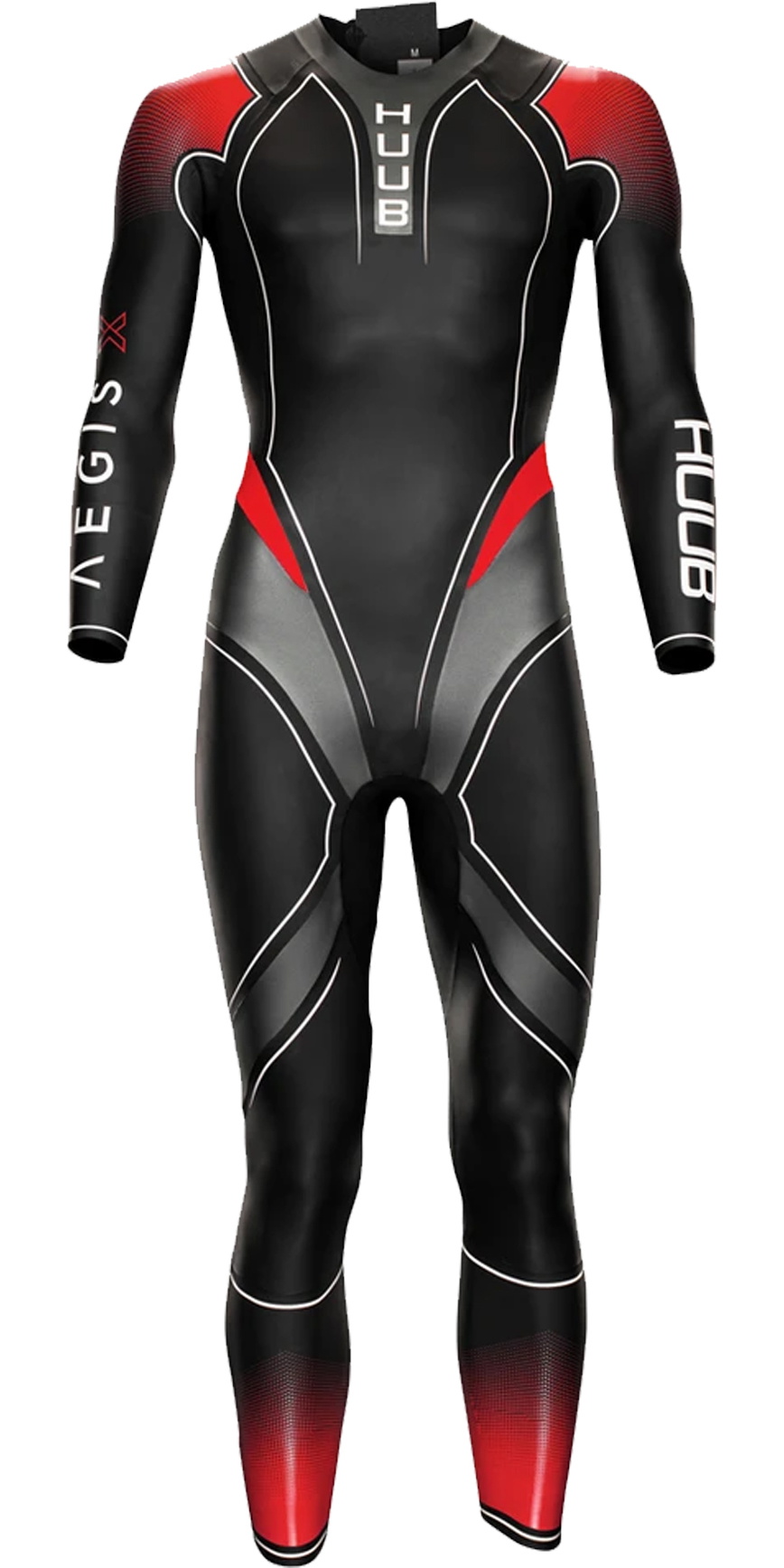 Huub Mens Aegis X Wetsuit AEGX35 - Red - Wetsuits - Swimming
